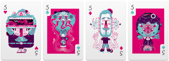 Versus-2-Playing-Cards-five